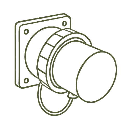 Cmp Flange Inlet Flange Mount Inlets – Copoint Electronics