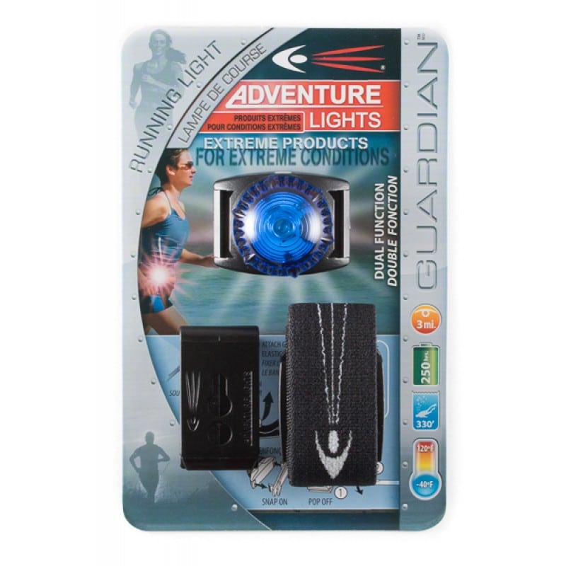 Adventure Lights Guardian Running Light Blue